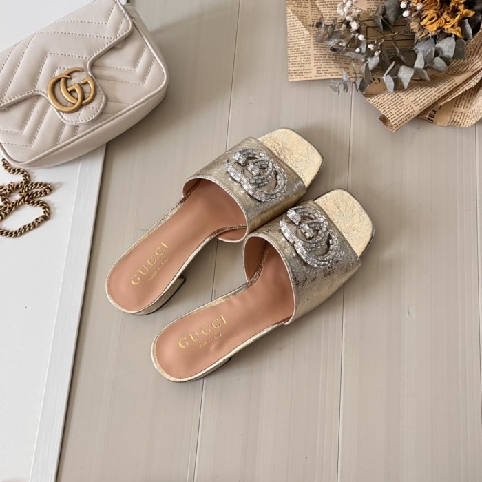 Women heel slipper shoes,  heel 3cm/7cm,size 34-42, SS50-97-107