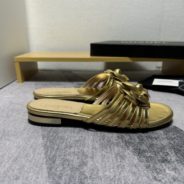 Women flat slipper shoes, size 35-41, SS60-254-257