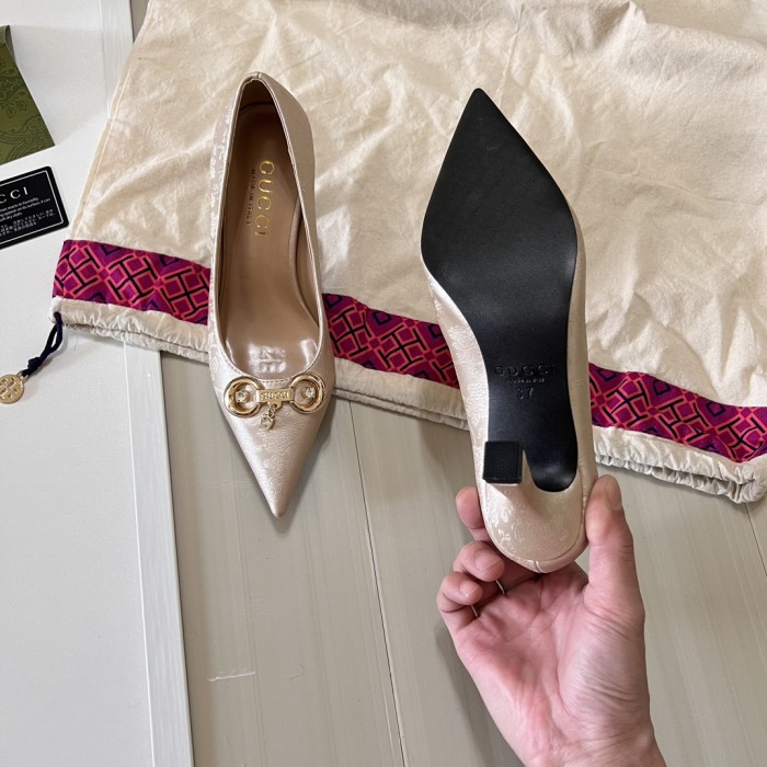Women heel shoes,heel 9cm,  size 34-42, SS60-374-383