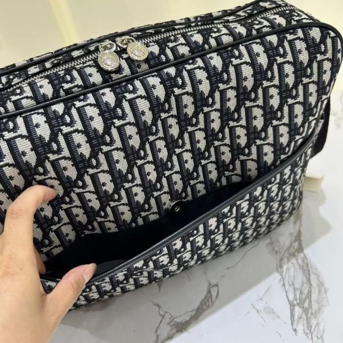 Canvas and split leather baby diaper bag + nursing bottle bag+ cushion, AAA, no box,diaper bag size  40x26x14cm,B98-69