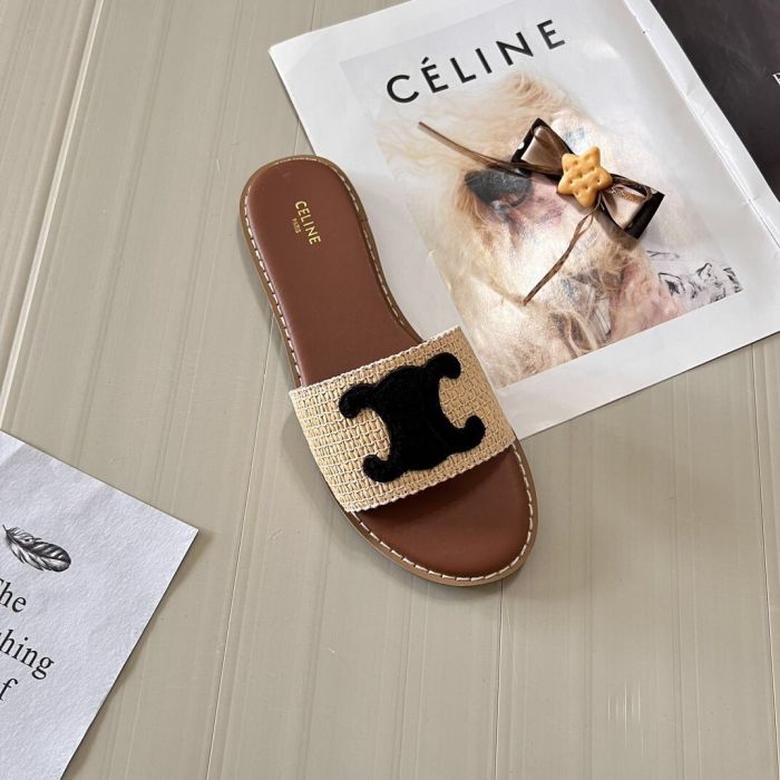 Women flat slipper shoes,  size 35-42, SS50-170-171