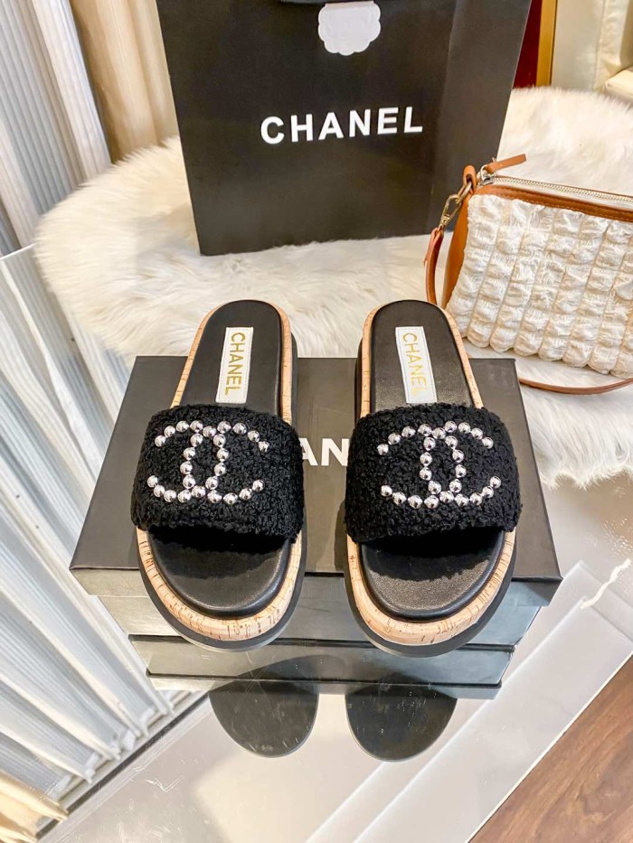 Women flat slipper shoes, size 35-40, SS60-113