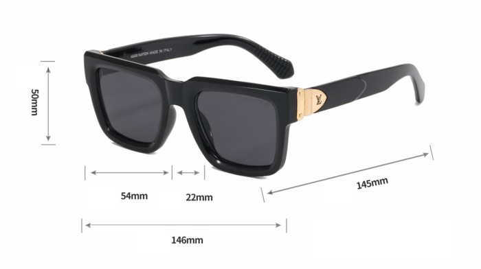Blue light blocking sunglasses with the box and case ,G25-1071-1076