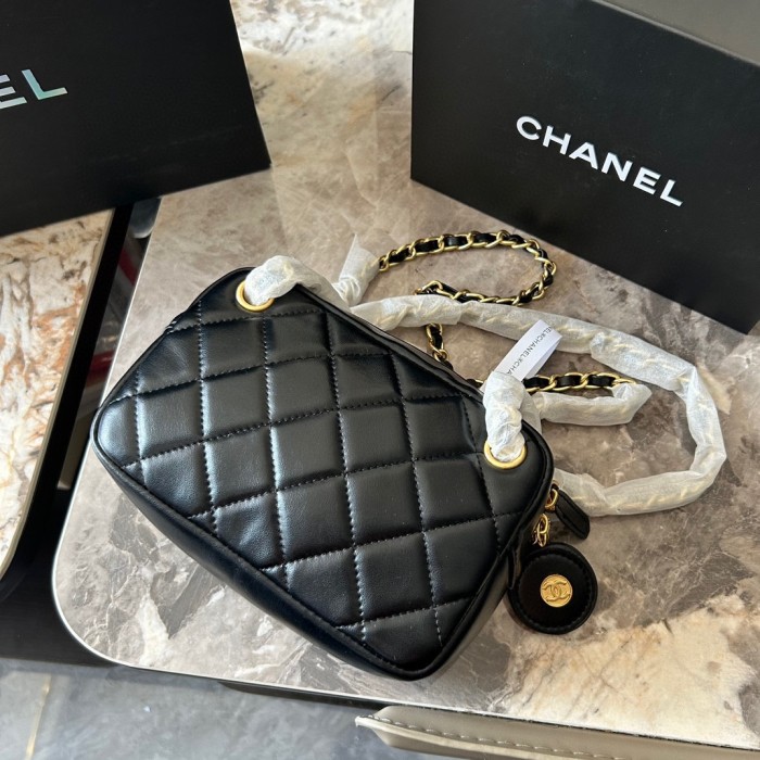 Split leather bag ,3A , size 18x12x7cm,no box,  B68-74
