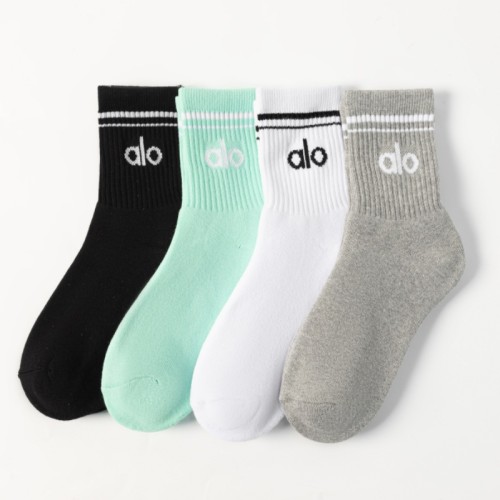 Cotton running socks， 2 pairs.free size,CL10-36