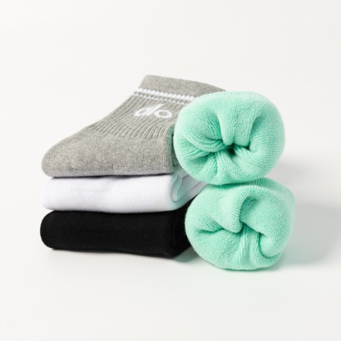 Cotton running socks， 2 pairs.free size,CL10-36