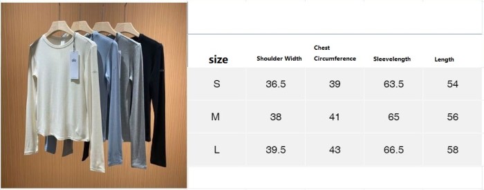 Women Long sleeve T-shirt Yoga top, CL25-97-100