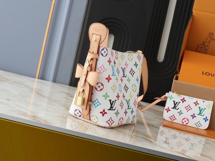 Leather bag ,5A ,size 16x18x12cm,no box,  B110-22