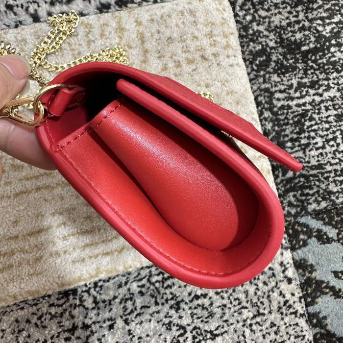5A, real lether,  cross shoulder bag , size 22x12x5.5cm, no box. B98-14