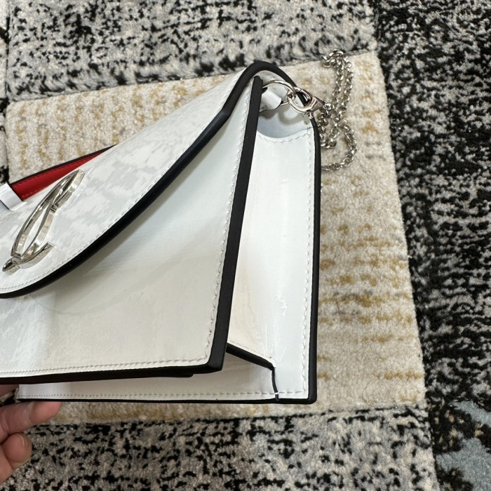 5A, real lether,  cross shoulder bag , size 22x12x5.5cm, no box. B98-113