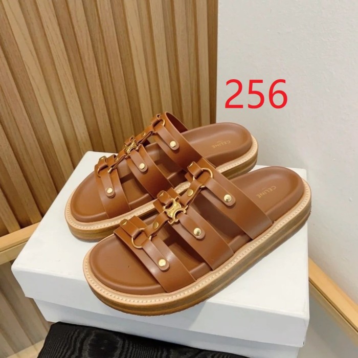 Sandals and slippers for women，with box, size 35-41,SS50-254-256