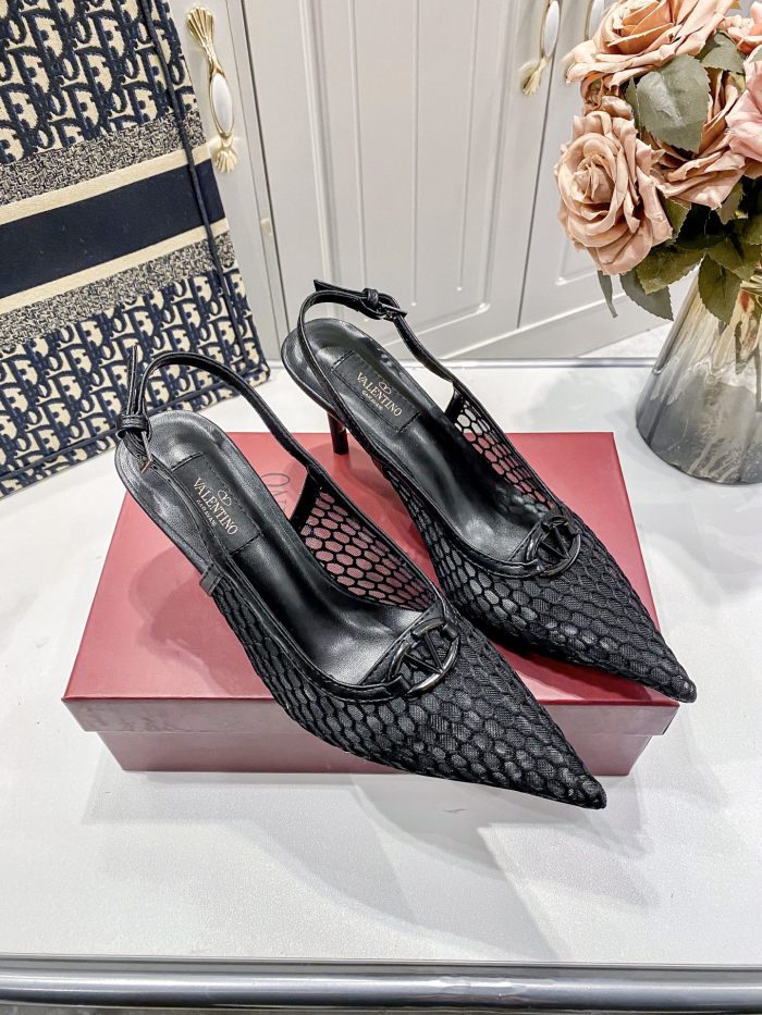 Women heel shoes, heel 9cm, size 34-42, SS60-214-215