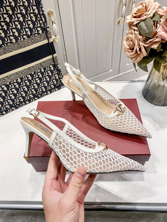 Women heel shoes, heel 9cm, size 34-42, SS60-214-215