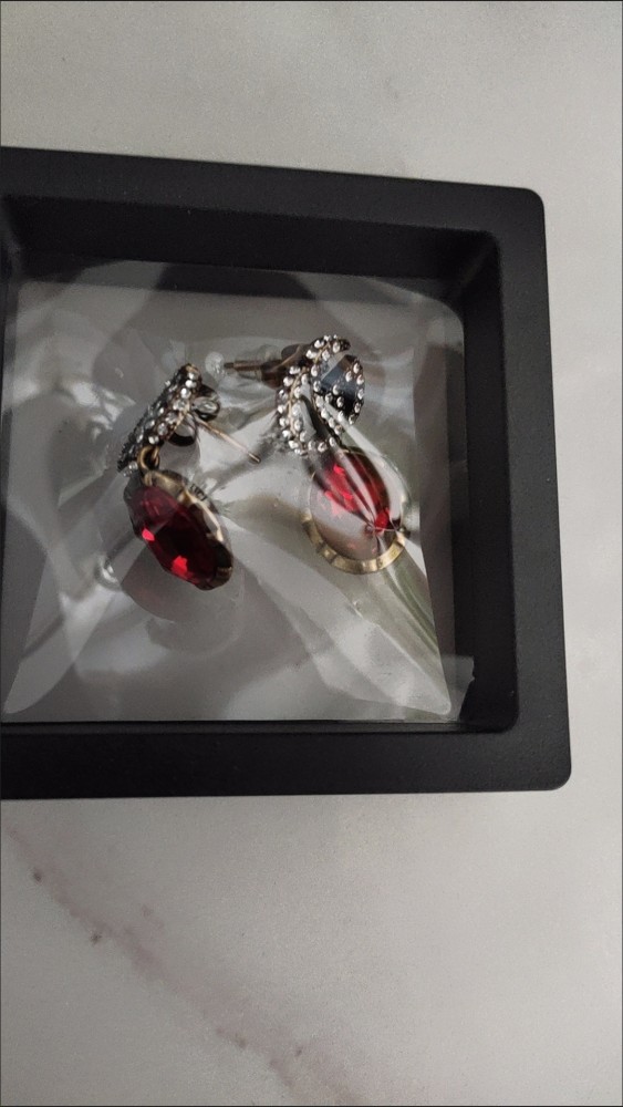 Earrings jewelry ,  with box, J25-47-49