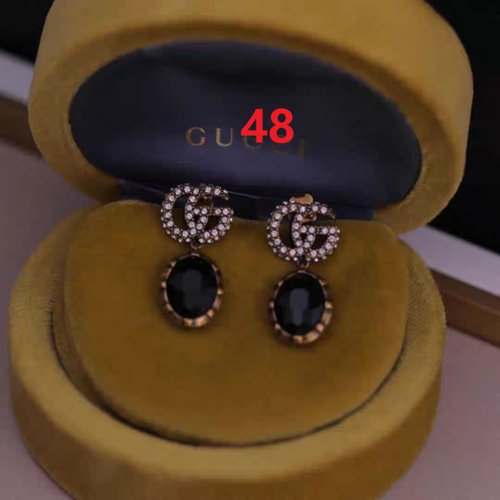Earrings jewelry ,  with box, J25-47-49
