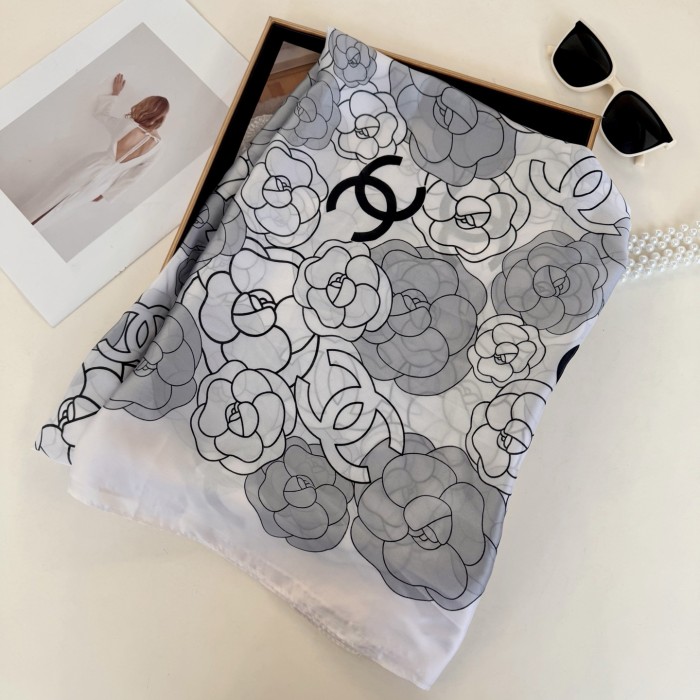 Cotton silk scarf, size 90x180cm, SF20-6-7