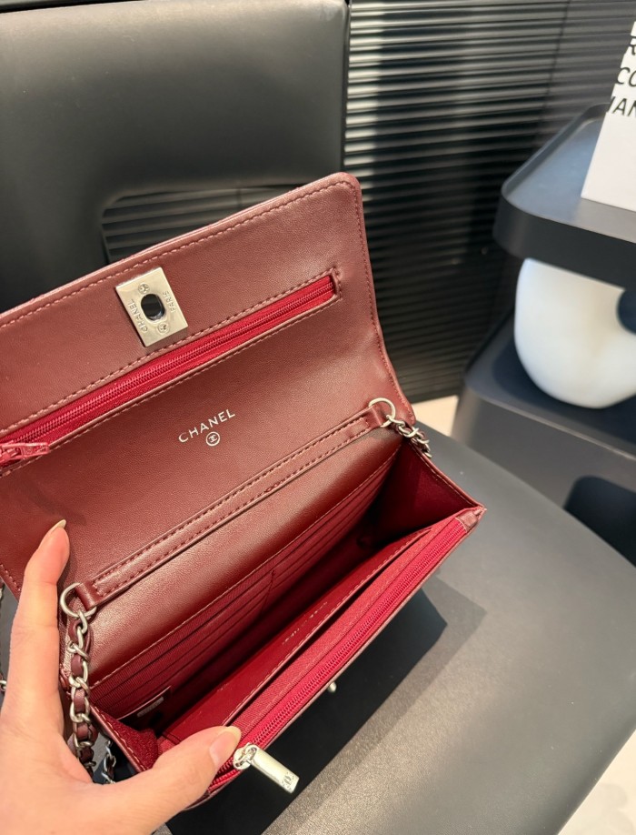 Split leather bag ,3A ,size 19.5x12cm,no box,  B75-191-198