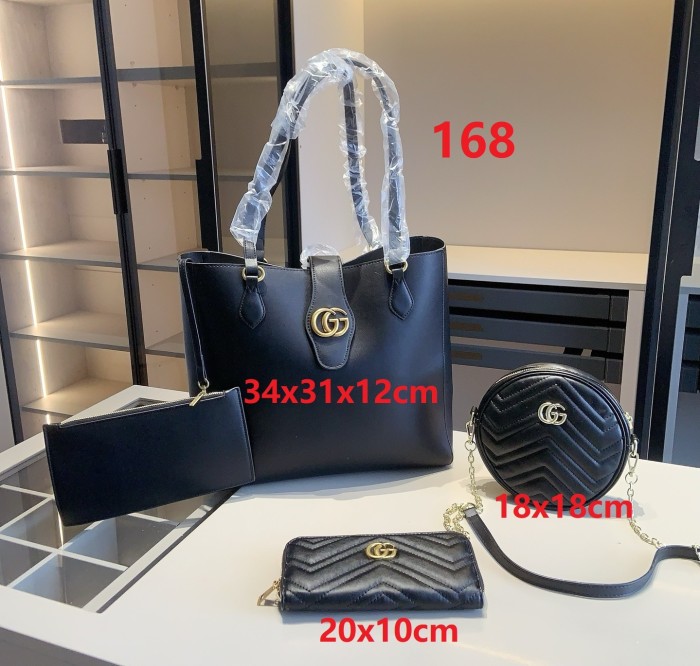 Split leather bag a set,3A ,no box,  B75-168