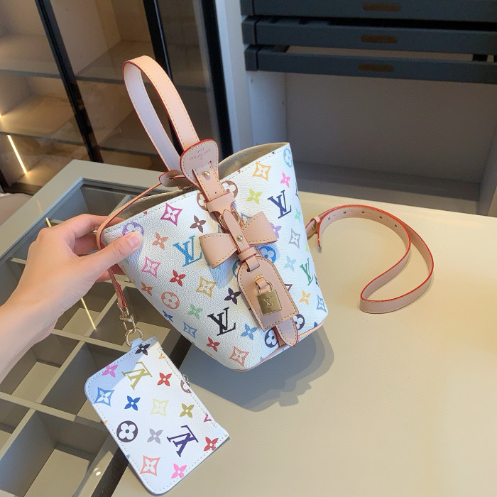 Split leather bag a set,3A ,no box,  B75-220