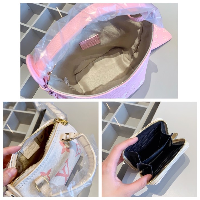 Split leather bag a set,3A ,no box,  B75-223