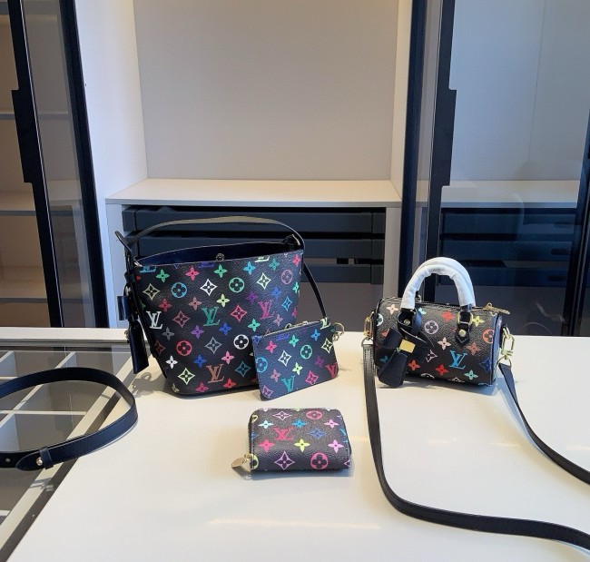 Split leather bag a set,3A ,no box, B75-221