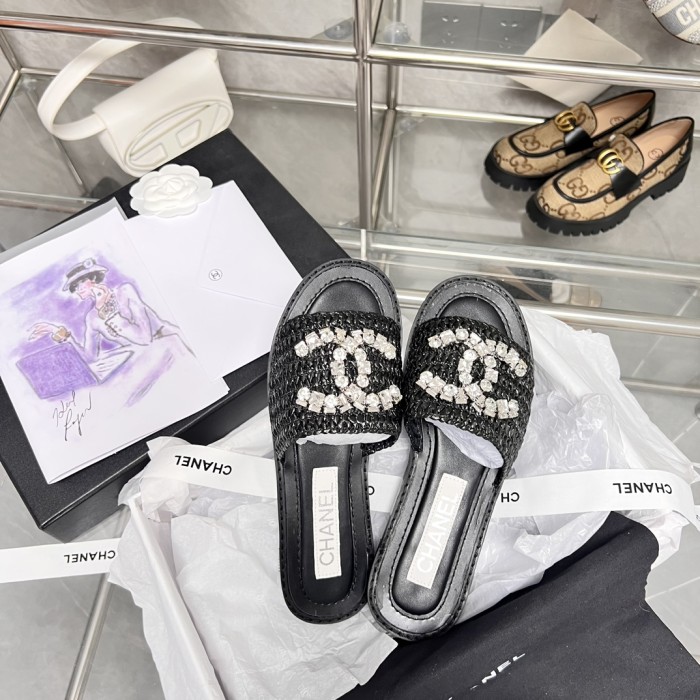 Women flat slipper shoes,  size 35-40, SS50-194
