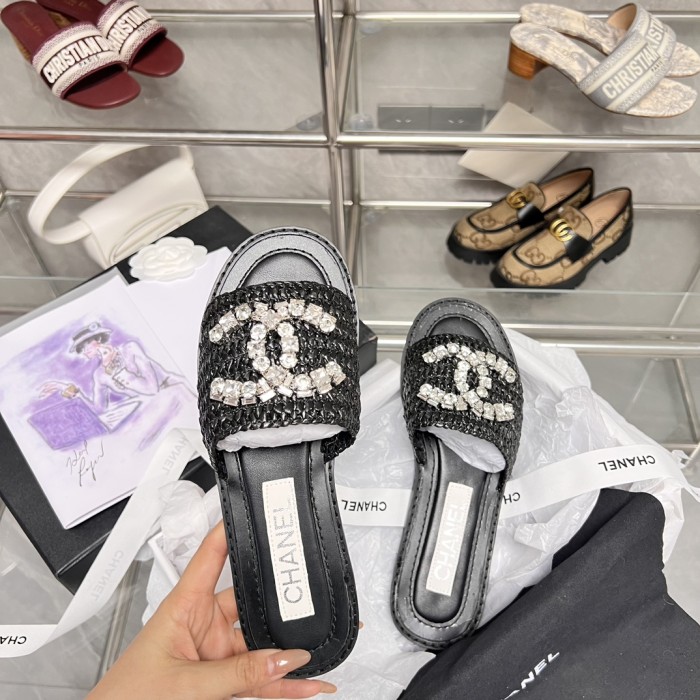 Women flat slipper shoes,  size 35-40, SS50-194