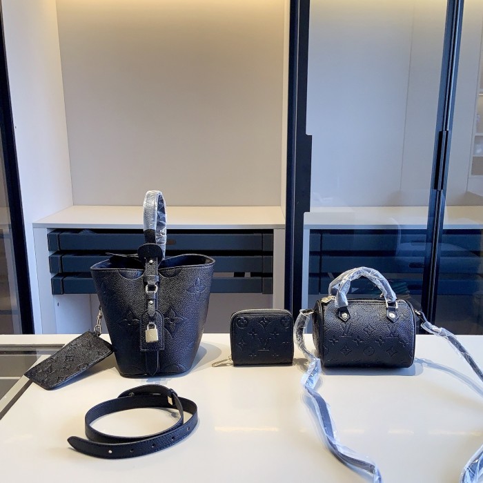 Split leather bag a set,3A ,no box,  B75-219