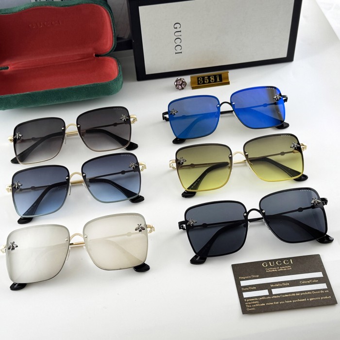 Blue light blocking sunglasses with the box and case ,G25-1308-1313