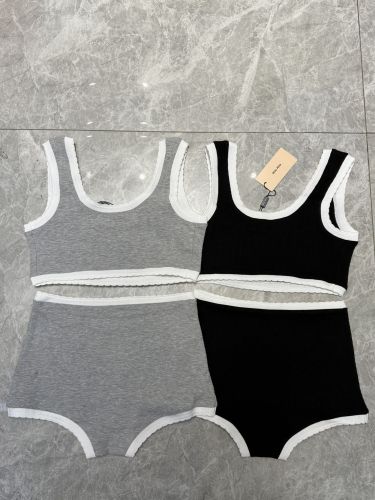 New cotton embroidered vest set,true size S-L,CL50-15-16