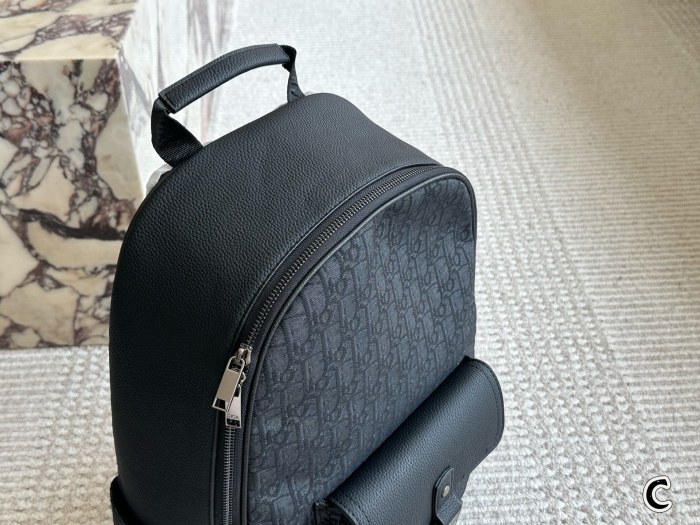 Canvas split leather bag ,4A , size 32x42cm,no box,  B80-15