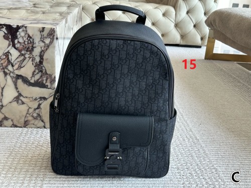 Canvas split leather bag ,4A , size 32x42cm,no box,  B80-15