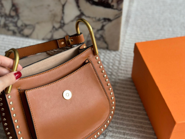 Split leather bag ,4A , size 23x22cm,no box,  B80-29