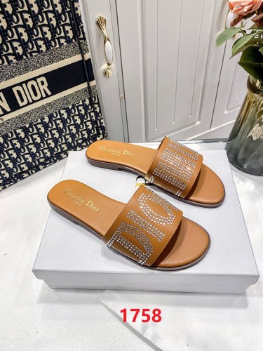 Women flat slipper shoes,  size 35-42, SS50-1758
