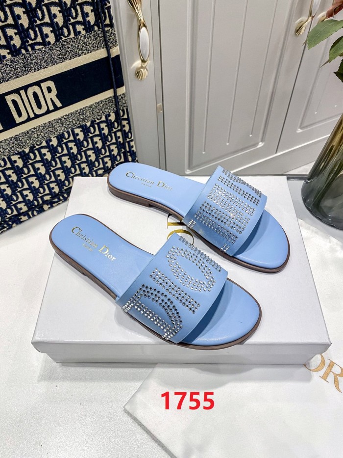 Women flat slipper shoes,  size 35-42, SS50-1755