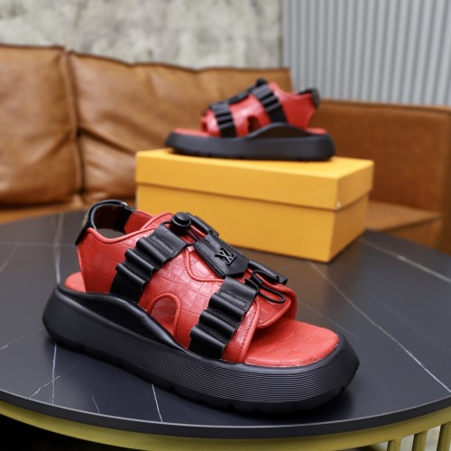 Women men leather flat sandals shoes,size 35-45, SS110-594