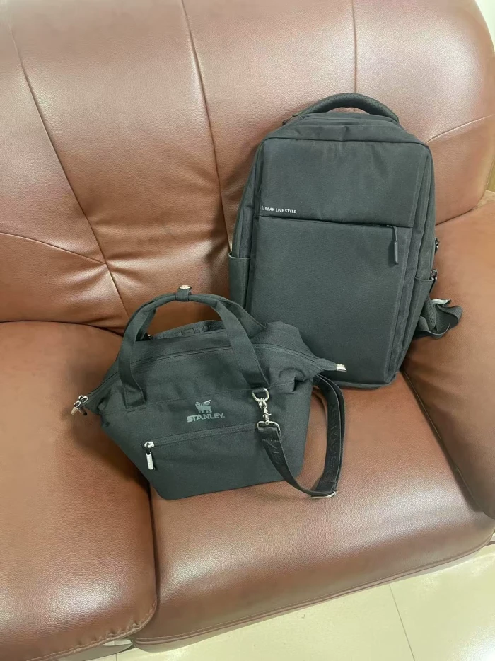 Outdoor waterproof portable travel bag and lunch bag,size 24*21cm,B50-27-35
