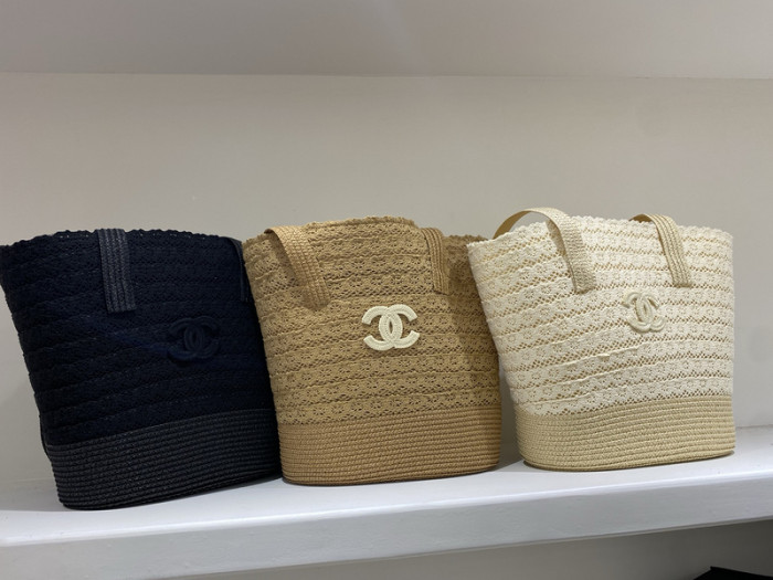 Fashion hat 🏖️➕ straw bag ⛱️ set  ,no box. HX40-54
