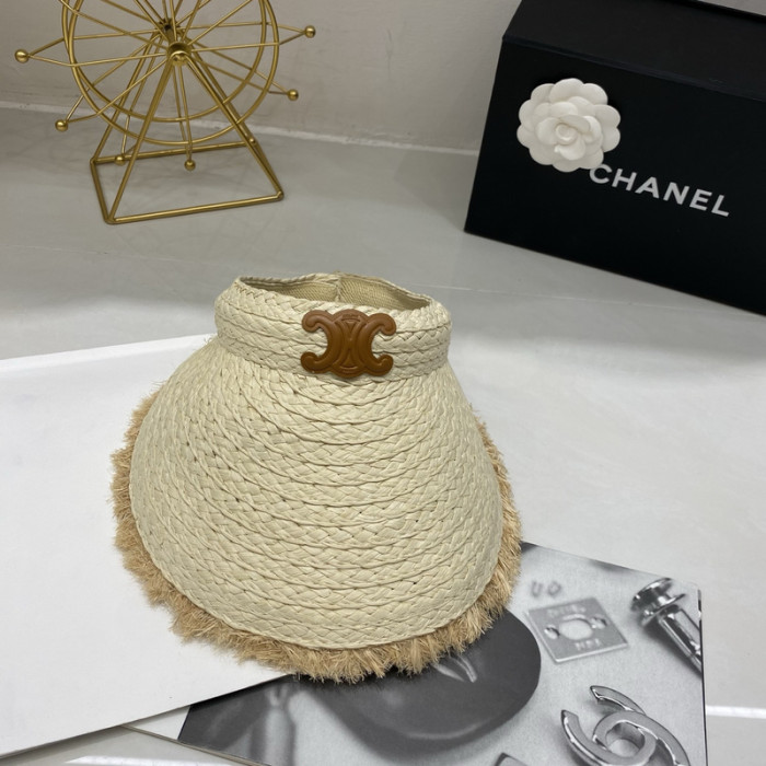 Fashion hat 🏖️➕ straw bag ⛱️ set  ,no box. HX40-24
