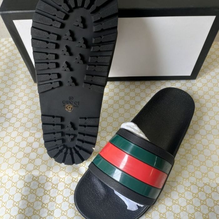 Women men flat slipper shoes, size 35-46, with box,SS50-257-258
