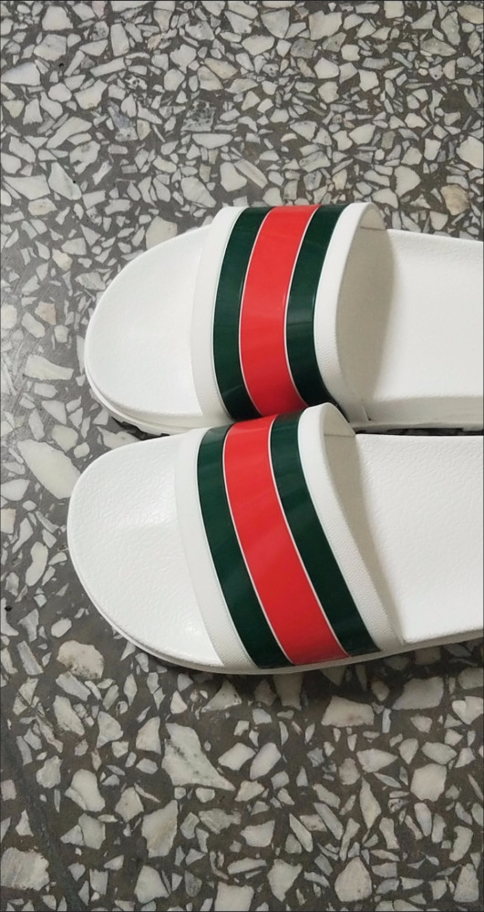 Women men flat slipper shoes, size 35-46, with box,SS50-257-258