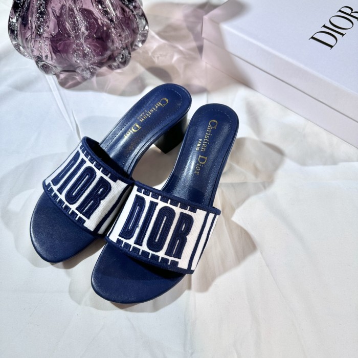 Women heel slipper shoes, size 35-42, with box,SS50-271