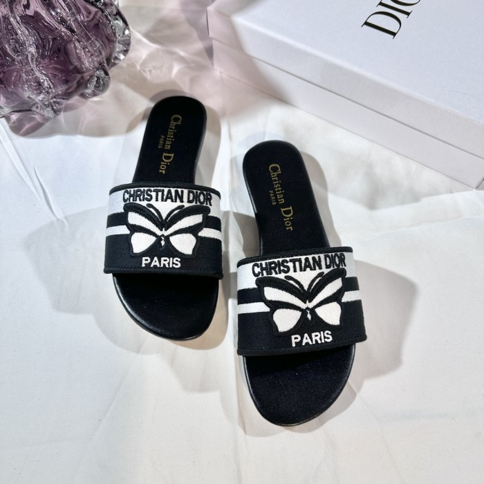 Women flat slipper shoes, size 35-42, with box,SS50-274