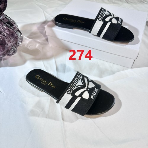 Women flat slipper shoes, size 35-42, with box,SS50-274