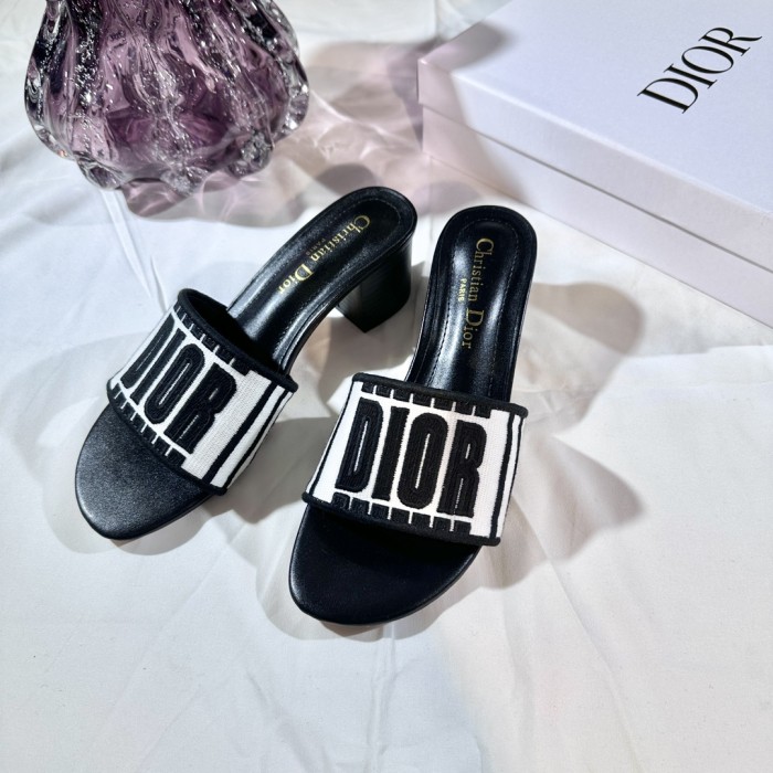Women heel slipper shoes, size 35-42, with box,SS50-269