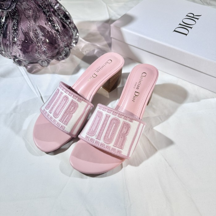 Women heel slipper shoes, size 35-42, with box,SS50-268