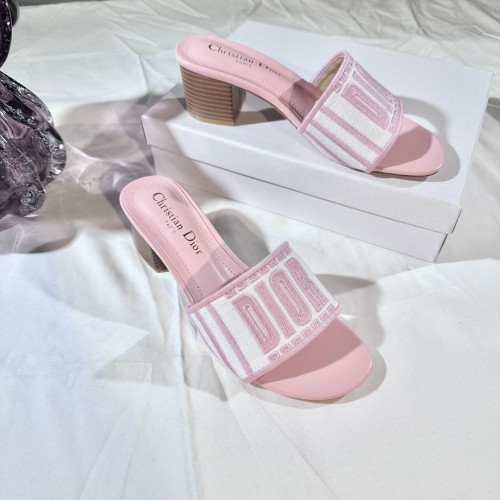Women heel slipper shoes, size 35-42, with box,SS50-268
