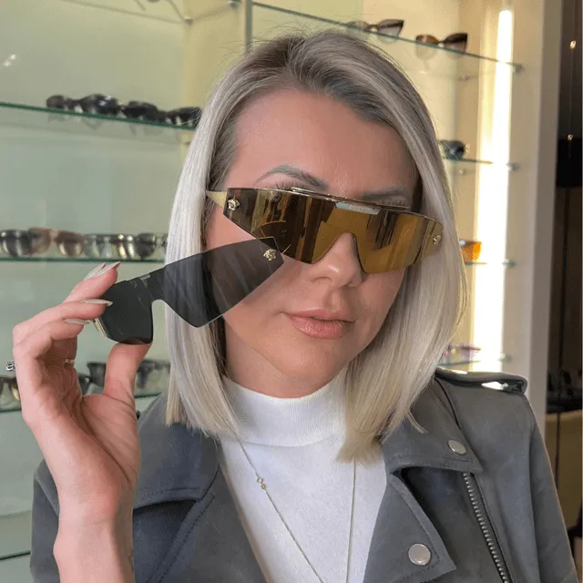 Blue light blocking sunglasses with the box and case ,G25-1503-1507