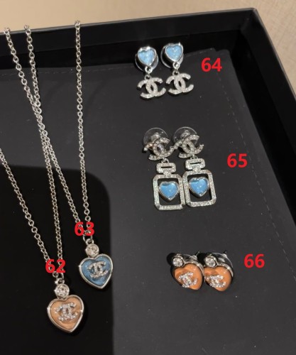 Necklace earring  jewelry ,with box,  J25-62-66