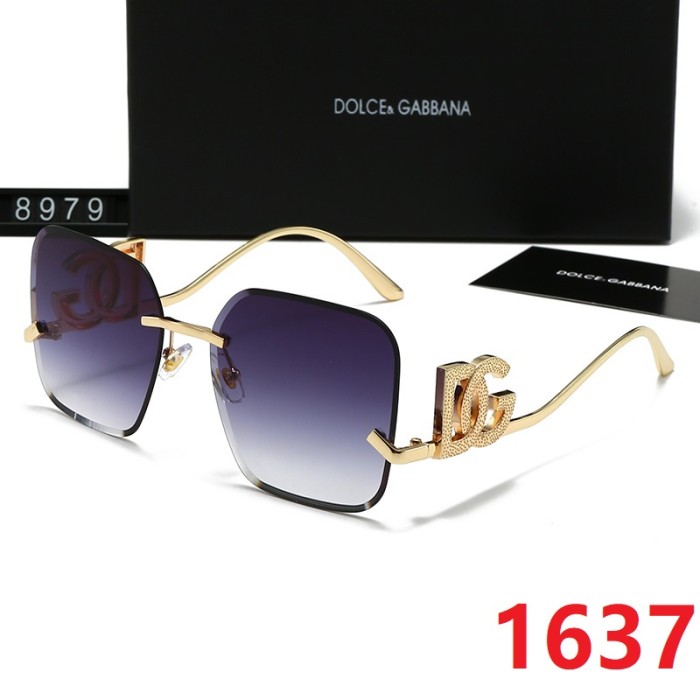 Blue light blocking sunglasses with the box and case ,G25-1633-1637